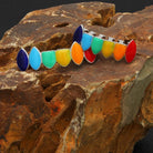 18K Gold Rainbow Grillz - Drip Culture Jewelry