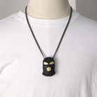 18K Gold Ski Mask Pendant - Drip Culture Jewelry