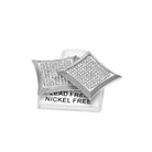 18K Gold Square Diamond Earrings - Drip Culture Jewelry