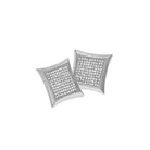 18K Gold Square Diamond Earrings - Drip Culture Jewelry