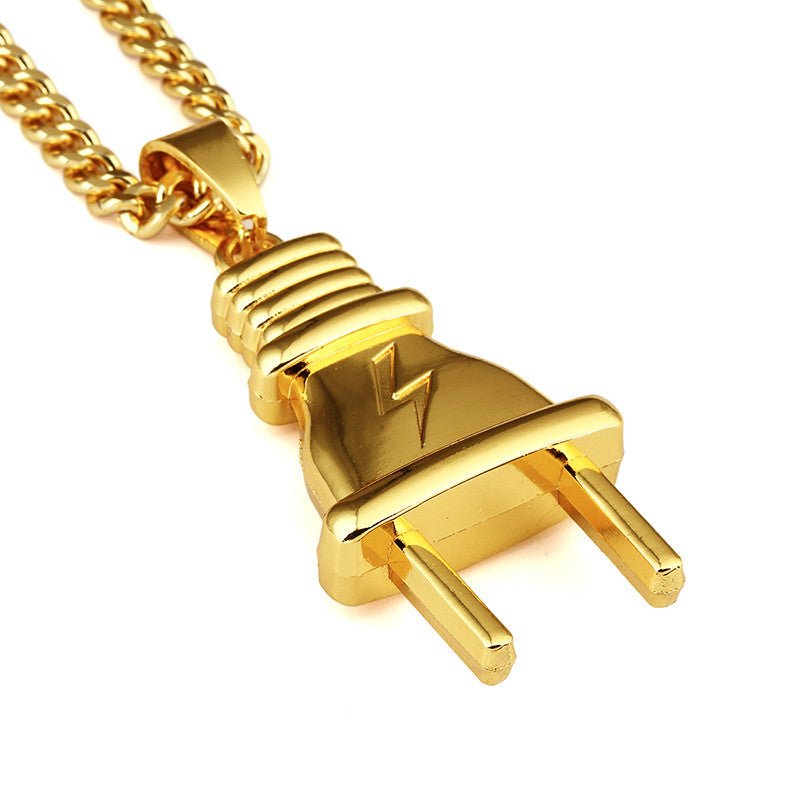 18k Gold The Plug - Drip Culture Jewelry