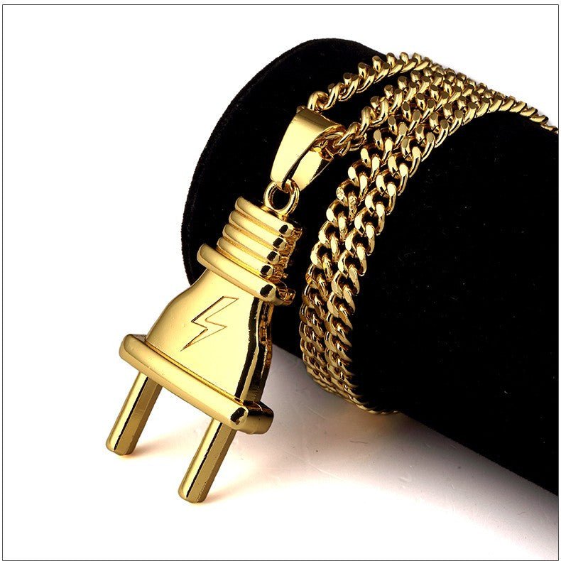 18k Gold The Plug - Drip Culture Jewelry