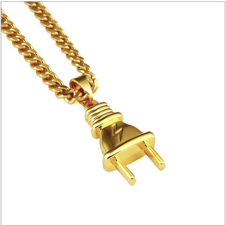 18k Gold The Plug - Drip Culture Jewelry