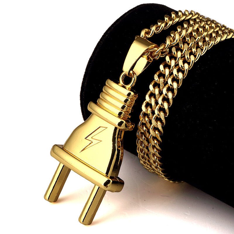 18k Gold The Plug - Drip Culture Jewelry