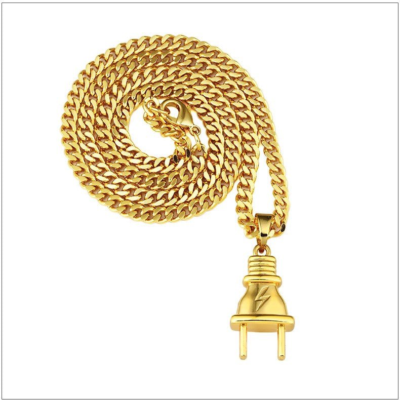 18k Gold The Plug - Drip Culture Jewelry
