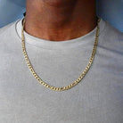 24K Gold Gold Figaro Chain - Drip Culture Jewelry