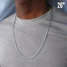 24K Gold Gold Figaro Chain - Drip Culture Jewelry