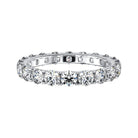 3mm Moissanite Diamond Eternity Ring - Drip Culture Jewelry