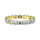 3mm Moissanite Diamond Eternity Ring - Drip Culture Jewelry