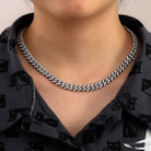 8mm Moissanite Diamond Cuban Link Chain - Drip Culture Jewelry