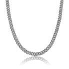 8mm Moissanite Diamond Cuban Link Chain - Drip Culture Jewelry