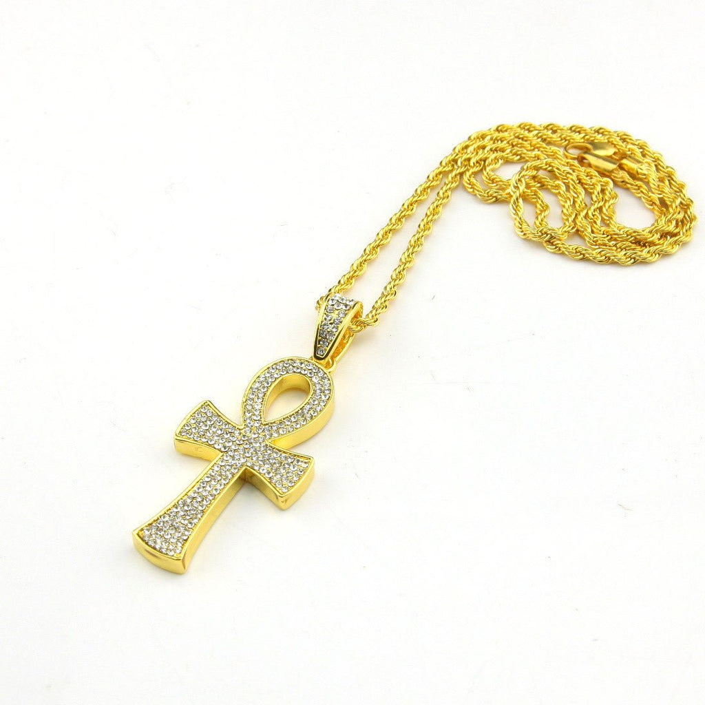 Ankh Pendant and Chain - Drip Culture Jewelry