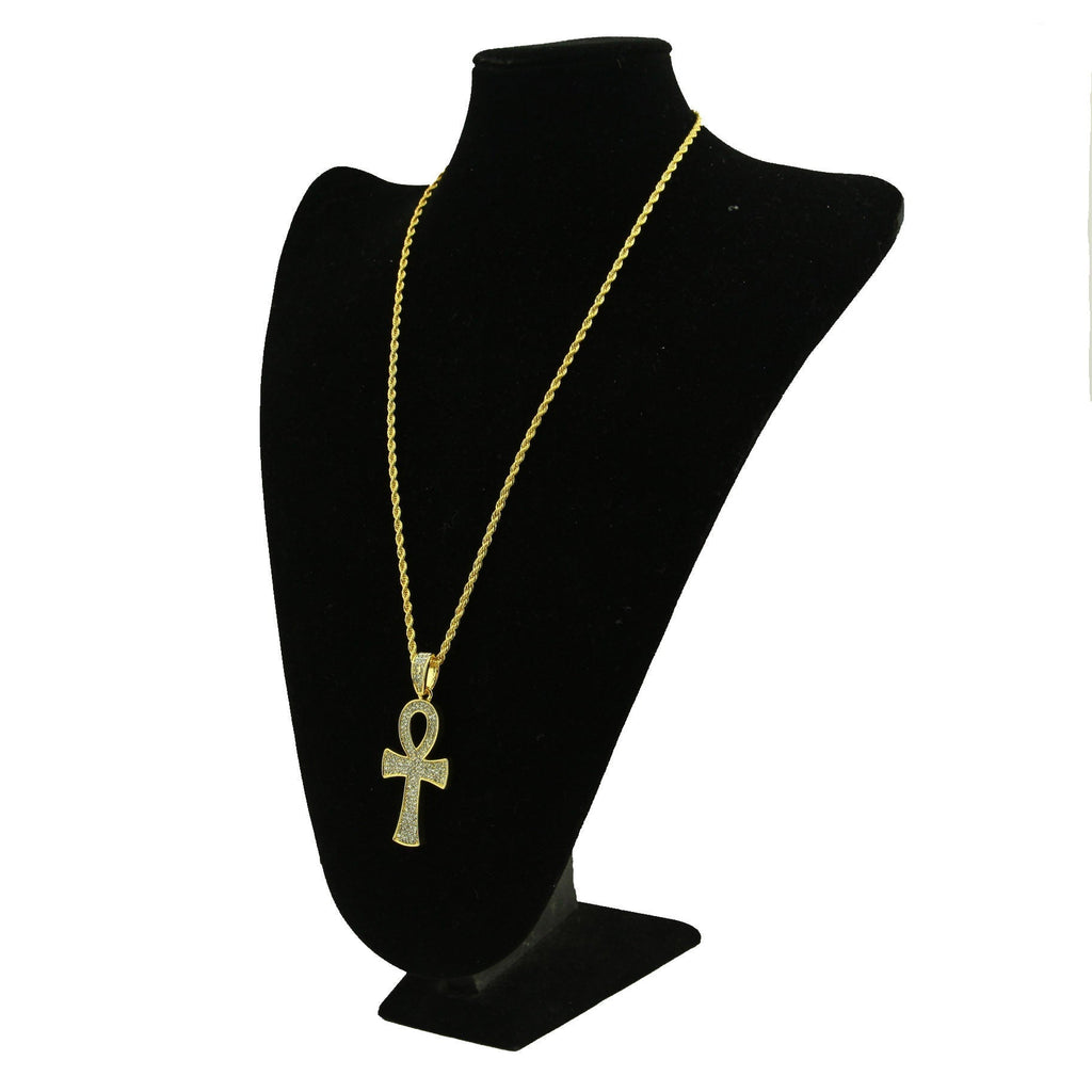 Ankh Pendant and Chain - Drip Culture Jewelry