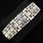 Baguette Diamond Tycoon Mechanical Watch - Drip Culture Jewelry
