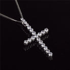 BIg Diamond Cross - Drip Culture Jewelry