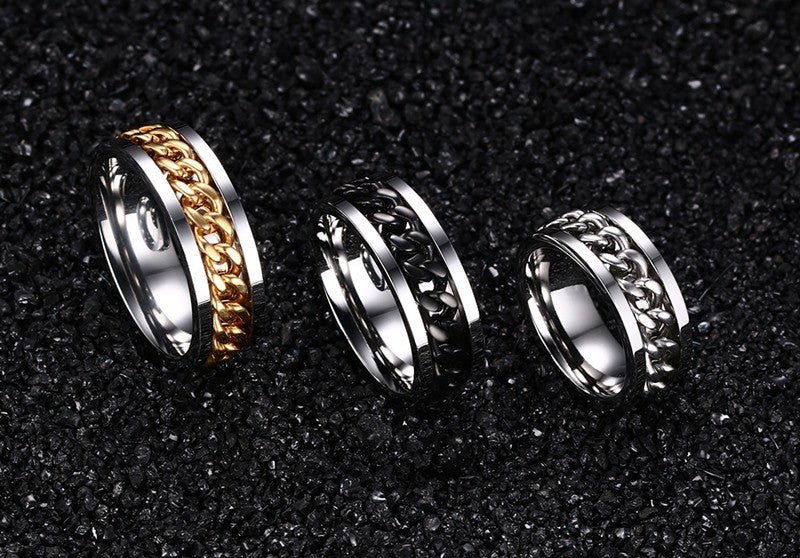 Cuban Link Ring - Drip Culture Jewelry