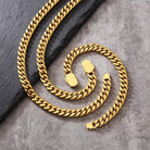 Custom 18k Gold Cuban Link Chain - Drip Culture Jewelry