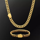 Custom 18k Gold Cuban Link Chain - Drip Culture Jewelry