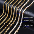 Custom 18K Gold Diamond Rectangle Picture Pendant - Drip Culture Jewelry