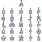 Custom 18K Gold Icy Bubble-Letter - Drip Culture Jewelry