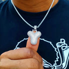 Custom 18K Gold Icy Bubble-Letter - Drip Culture Jewelry