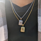 Custom 18k Gold Letter Pendant - Drip Culture Jewelry