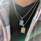 Custom 18k Gold Letter Pendant - Drip Culture Jewelry