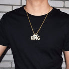 Custom Diamond Crown Letters - Drip Culture Jewelry