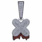 Custom Diamond Drip Bubble Letter with Diamond Cuban Link Chain - Drip Culture Jewelry