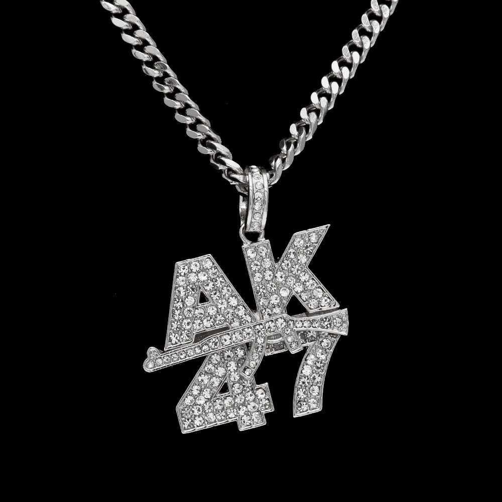 Diamond AK 47 - Drip Culture Jewelry