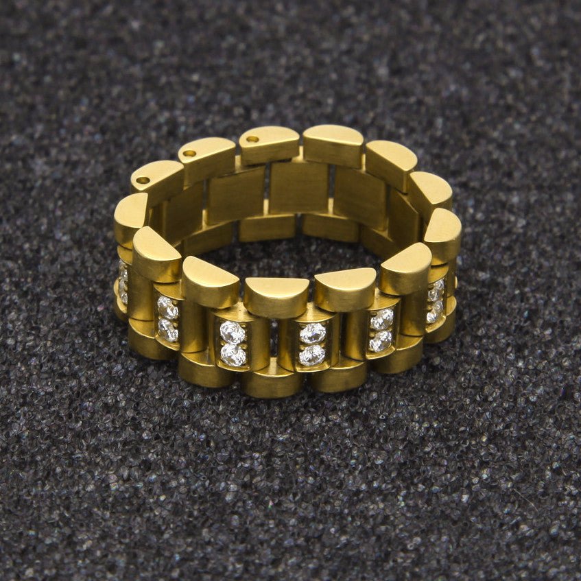 Diamond Band Ring - Drip Culture Jewelry
