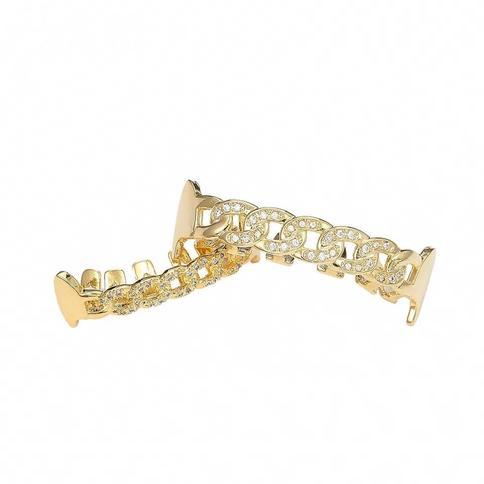 Diamond Cuban Link Grillz - Drip Culture Jewelry