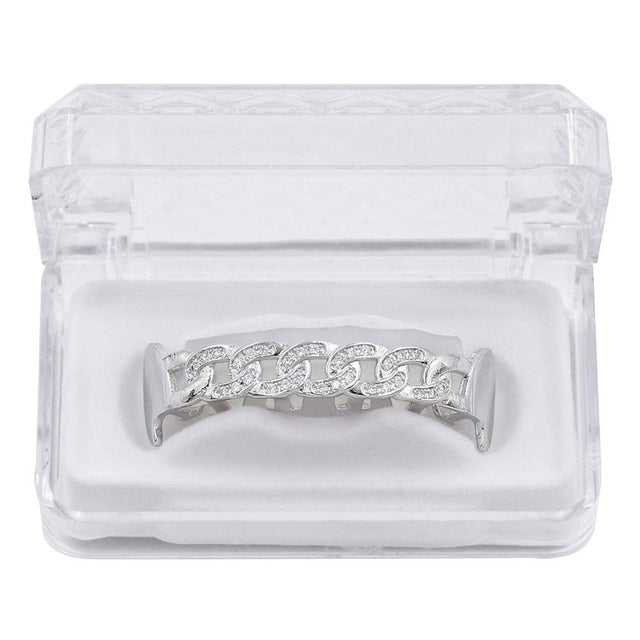 Diamond Cuban Link Grillz - Drip Culture Jewelry