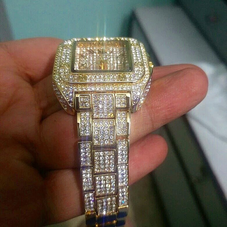 Diamond Numerals Watch - Drip Culture Jewelry