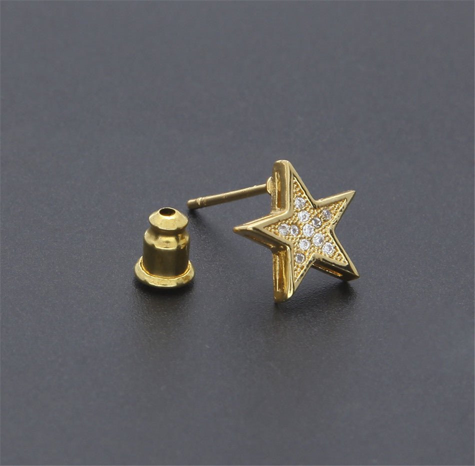 Diamond Star Earring - Drip Culture Jewelry