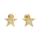 Diamond Star Earring - Drip Culture Jewelry
