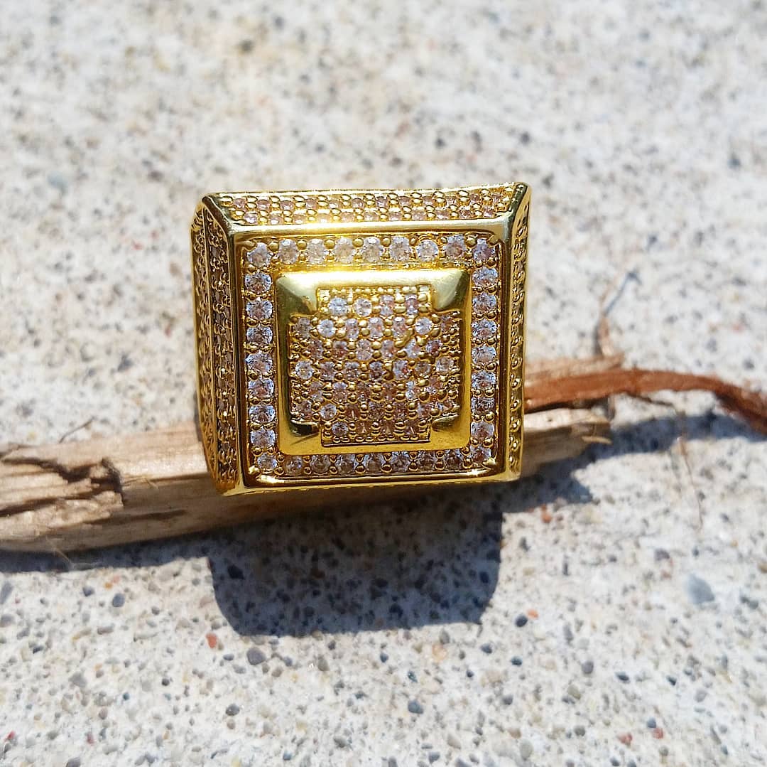 Drip Squared Ring - Drip Culture Jewelry