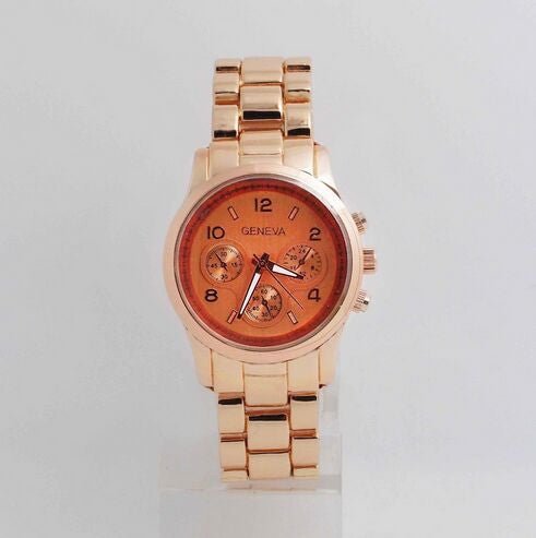 Gold Face Watch - Drip Culture Jewelry
