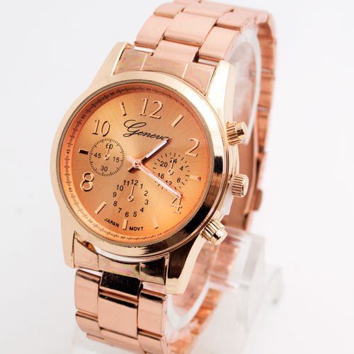 Gold Face Watch - Drip Culture Jewelry
