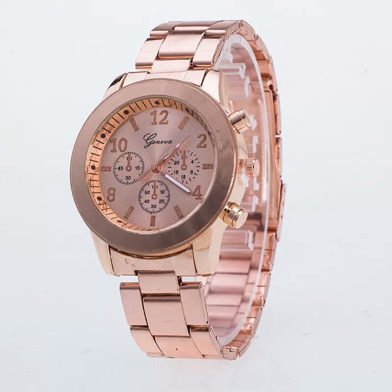 Gold Face Watch - Drip Culture Jewelry