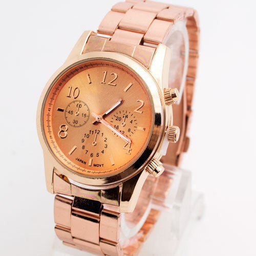Gold Face Watch - Drip Culture Jewelry