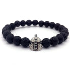 Lava Stone Crown Bracelet - Drip Culture Jewelry