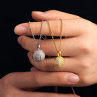 Moissanite Diamond Basketball Pendant - Drip Culture Jewelry