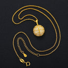 Moissanite Diamond Basketball Pendant - Drip Culture Jewelry