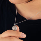 Moissanite Diamond Basketball Pendant - Drip Culture Jewelry