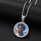 Moissanite Diamond Custom Picture Pendant - Drip Culture Jewelry