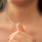 Moissanite Diamond Single Letter Pendant - Drip Culture Jewelry