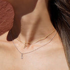 Moissanite Diamond Single Letter Pendant - Drip Culture Jewelry