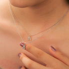 Moissanite Diamond Single Letter Pendant - Drip Culture Jewelry