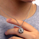 Moissanite Diamond Soccer Ball Pendant - Drip Culture Jewelry